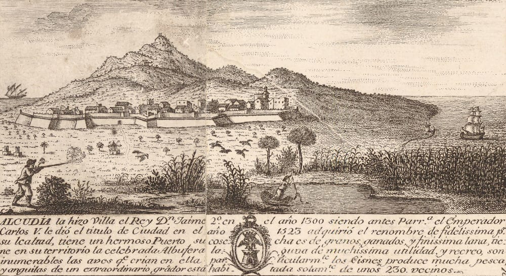 Vista gravada de Alcúdia