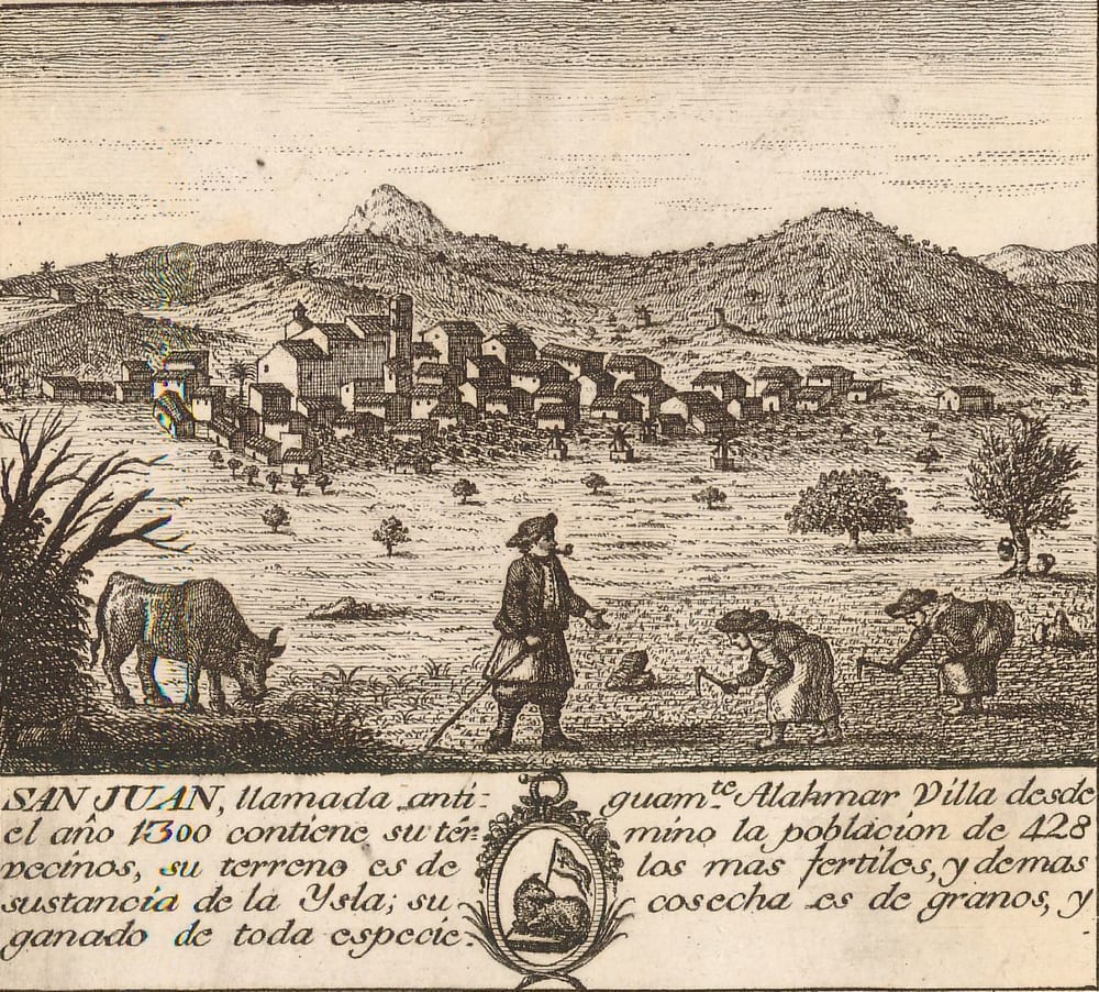 Vista gravada de Sant Joan